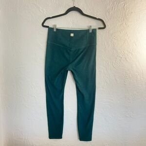 Vuori Wmn's 7/8 M Clean Elevation Legging Heather Moss Athletic Ultra High Rise